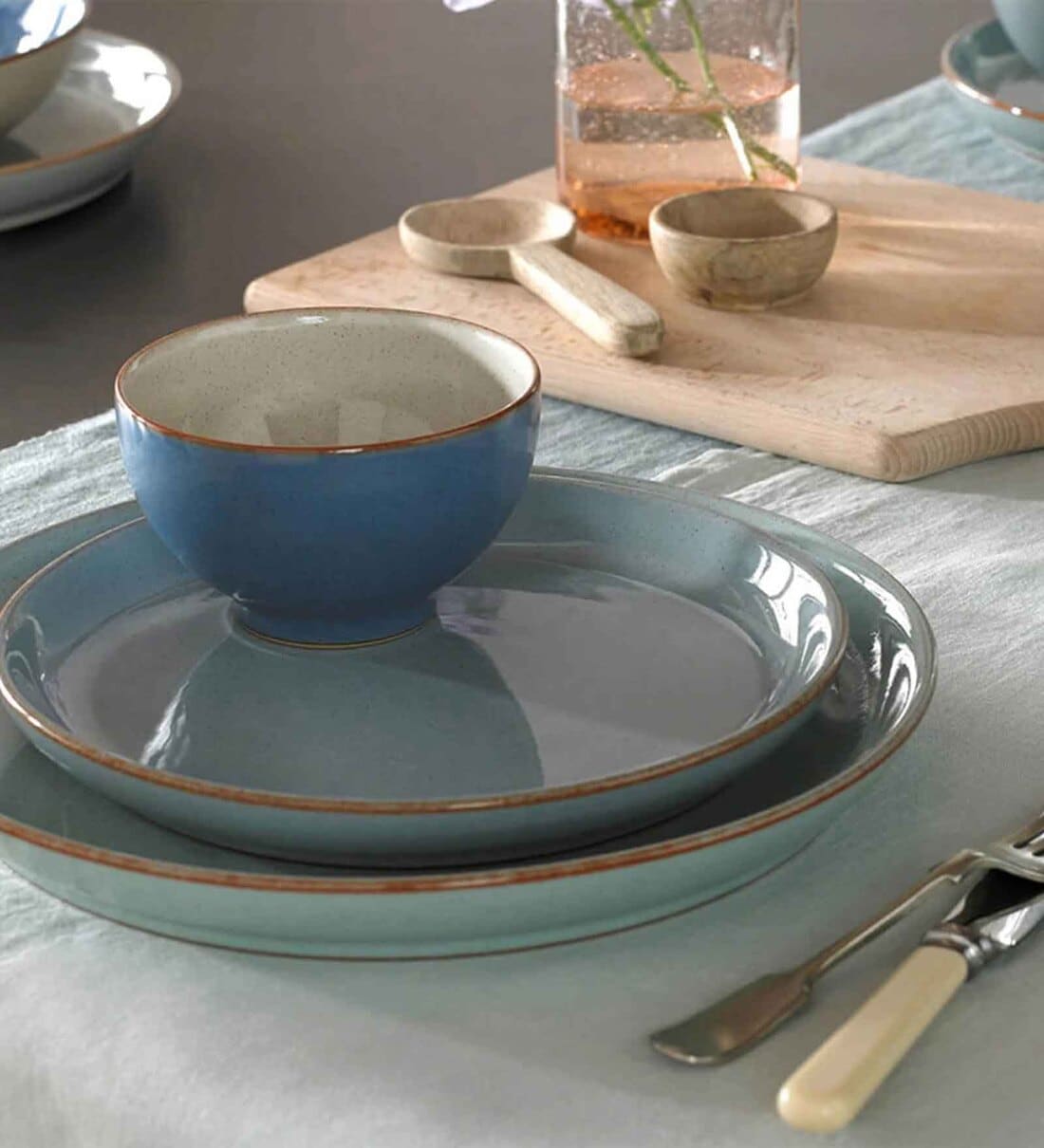 Dinner Plate Denby Heritage Fountain Heritage Fountain Accent