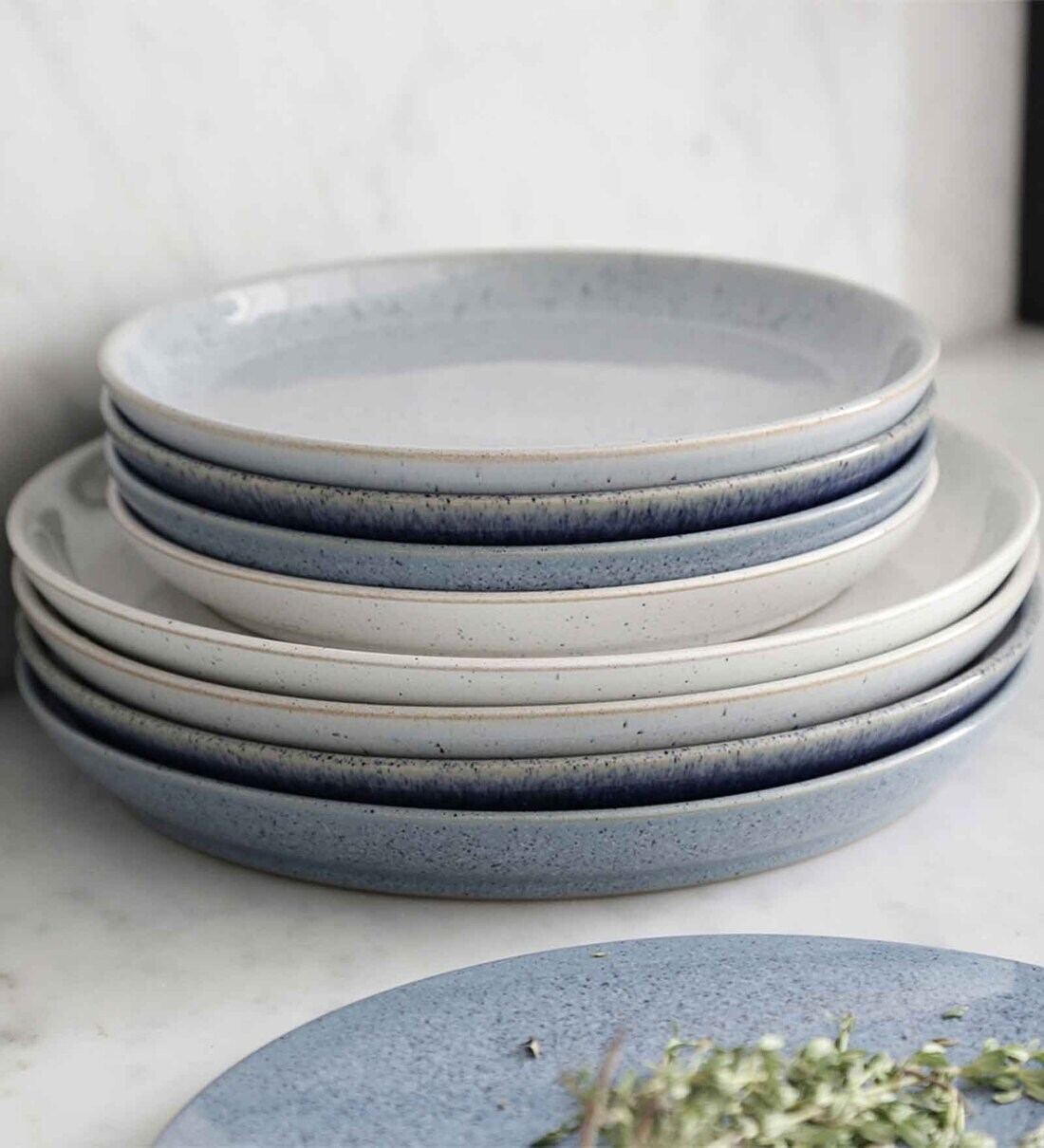 Buy Denby Studio Blue Stoneware 1 Pc Quarter Plate At 50% OFF By Denby ...