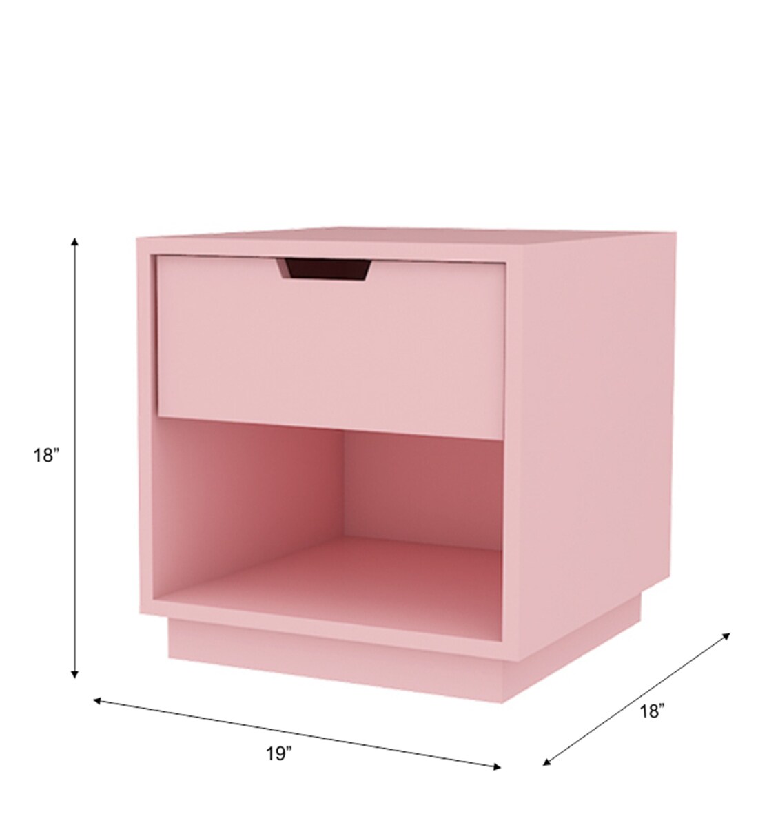 Buy Dennis Kids Pink Bed Side Table Online Kids Bedside Tables Kids