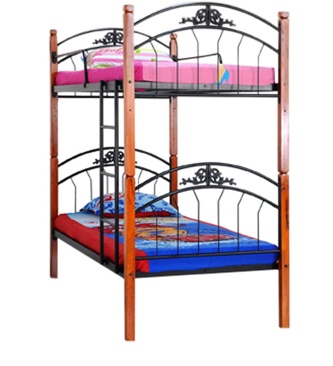 Buy Dublin Designer Kids Bunk Bed by FurnitureKraft Online Standard Bunk Beds Bunk Beds