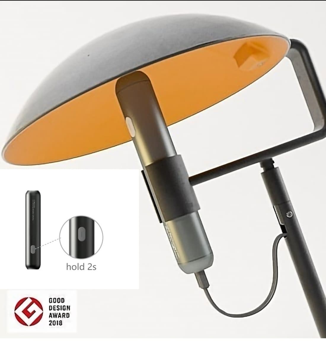 Buy DeskLight Black Aluminium LED Table Lamp at 17% OFF by Design