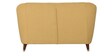 Delfina 2 Seater Sofa in Camel Yellow Colour
