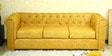 Delport 3 Seater Sofa In Yellow Colour