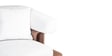 Denali 2 Seater Sofa In White And Grey Color