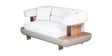 Denali 2 Seater Sofa In White And Grey Color