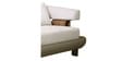 Denali 3 Seater Sofa In White And Brown Color