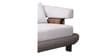 Denali 3 Seater Sofa In White And Brown Color