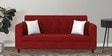 Denmark 3 Seater Sofa In Blood Maroon Colour