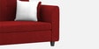 Denmark 3 Seater Sofa In Blood Maroon Colour