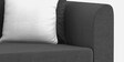 Denmark Fabric 2 Seater Sofa in Charcoal Grey Colour