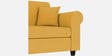 Derado Fabric 2 Seater Sofa in Bold Yellow Colour