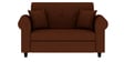 Derado Fabric 2 Seater Sofa in Coffee Brown Colour