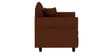 Derado Fabric 2 Seater Sofa in Coffee Brown Colour
