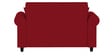 Derado Fabric 2 Seater Sofa in Blood Maroon Colour