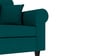 Derado Fabric 2 Seater Sofa in Sea Green Colour