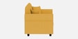 Derado Fabric 3 Seater Sofa in Bold Yellow Colour