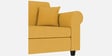 Derado Fabric 3 Seater Sofa in Bold Yellow Colour