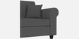 Derado Fabric 3 Seater Sofa in Charcoal Grey Colour
