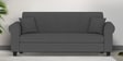 Derado Fabric 3 Seater Sofa in Charcoal Grey Colour