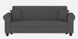 Derado Fabric 3 Seater Sofa in Charcoal Grey Colour