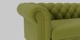 Derby Velvet 3 Seater Sofa In Lime Green Colour