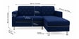 Derek 2 Seater LHS Sofa In Blue Color