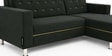 Derek 2 Seater LHS Sofa In Green Color