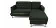 Derek 2 Seater LHS Sofa In Green Color