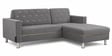 Derek 2 Seater LHS Sofa In Grey Color