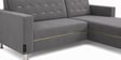 Derek 2 Seater LHS Sofa In Grey Color
