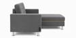 Derek 2 Seater LHS Sofa In Grey Color