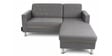 Derek 2 Seater LHS Sofa In Grey Color