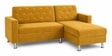 Derek 2 Seater LHS Sofa In Mustard Color