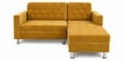 Derek 2 Seater LHS Sofa In Mustard Color