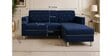 Derek 2 Seater LHS Sofa In Blue Color