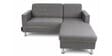 Derek 2 Seater LHS Sofa In Grey Color