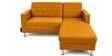 Derek 2 Seater LHS Sofa In Mustard Color