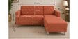 Derek 2 Seater LHS Sofa In Rose Gold Color