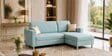 Derek 2 Seater LHS Sofa In Teal Color