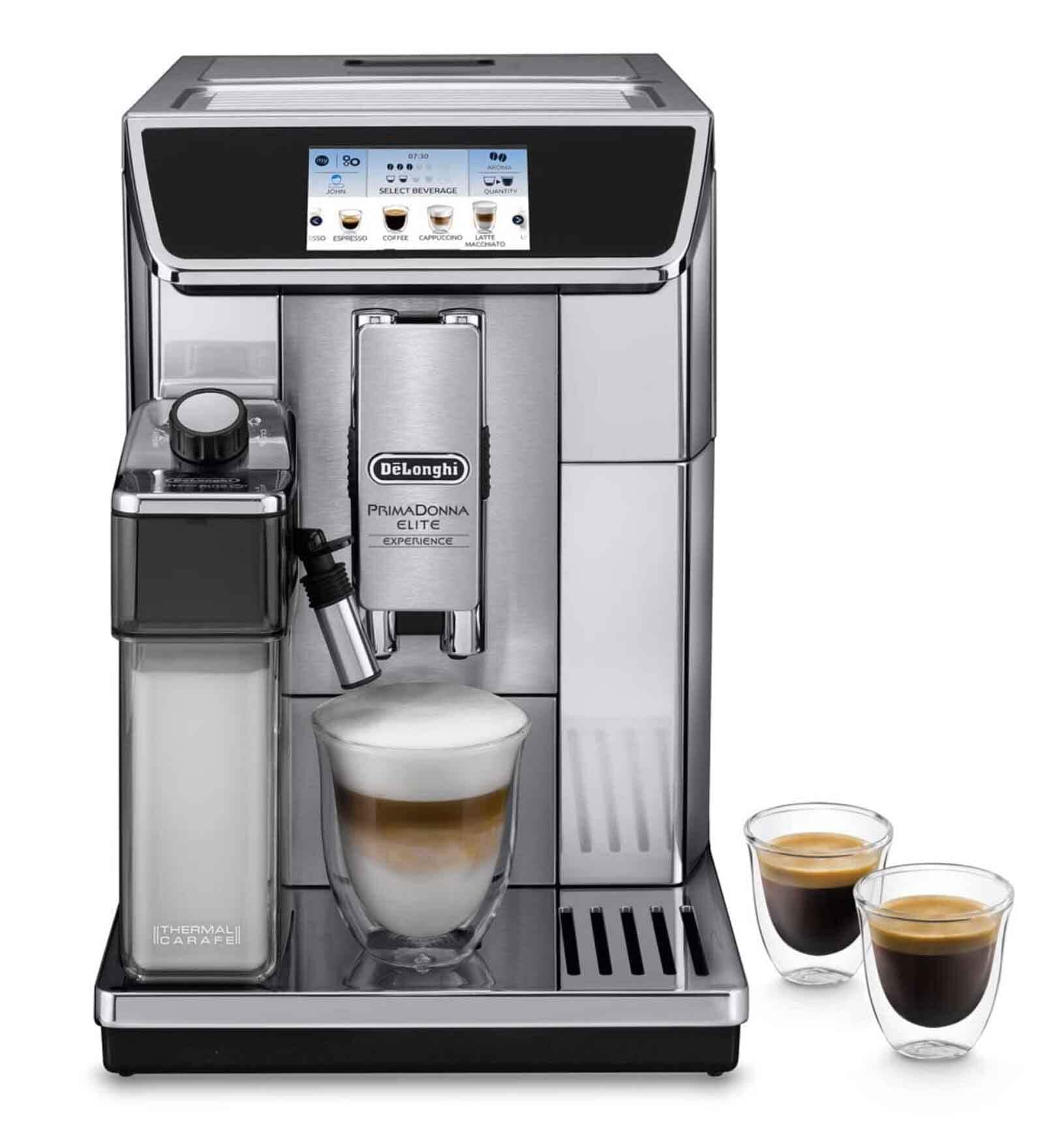 Buy De'Longhi ECAM 650.85.MS PrimaDonna Elite 1450-Watt Fully Automatic ...