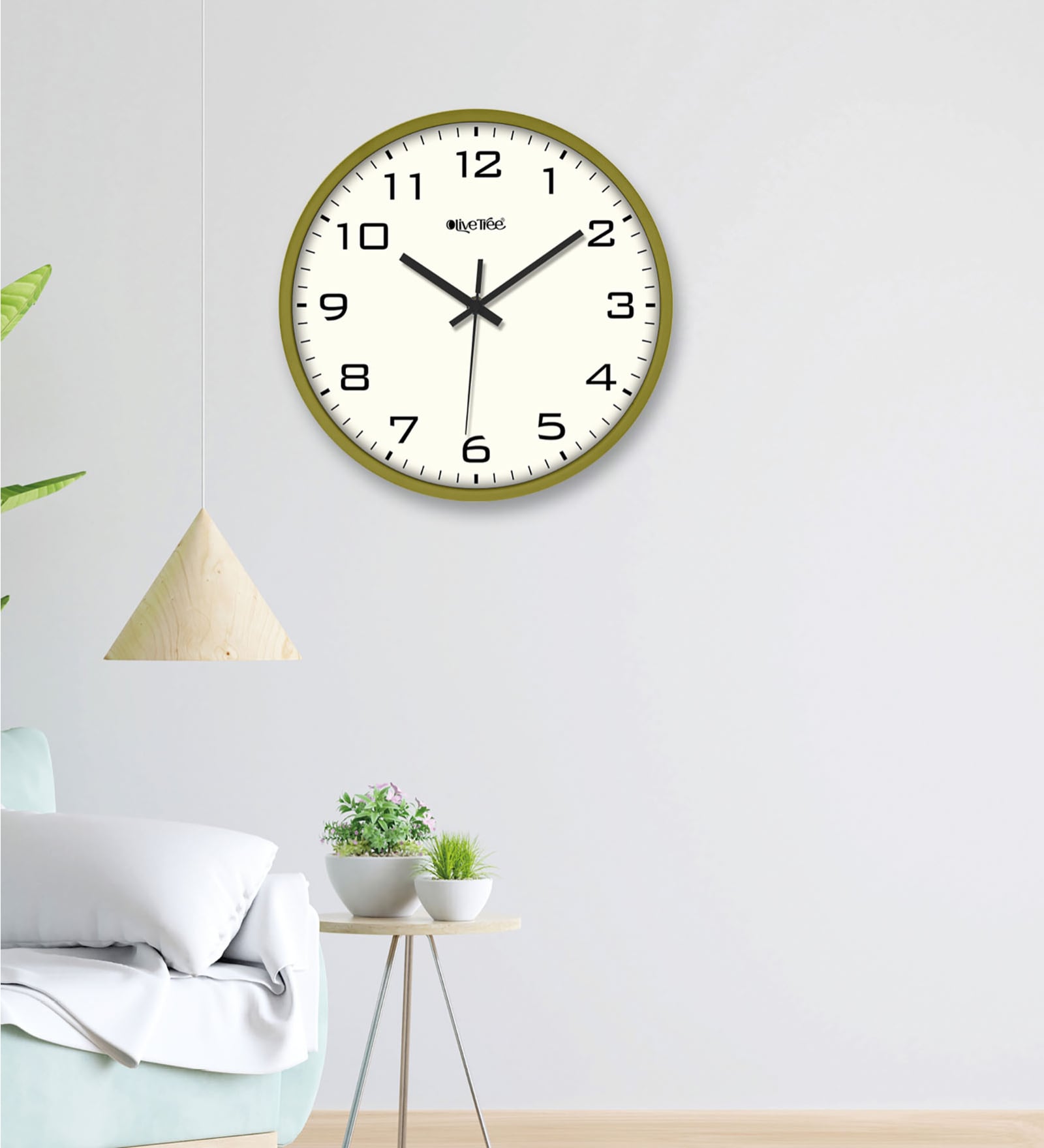 Noah Green ABS Plastic Wall Clock