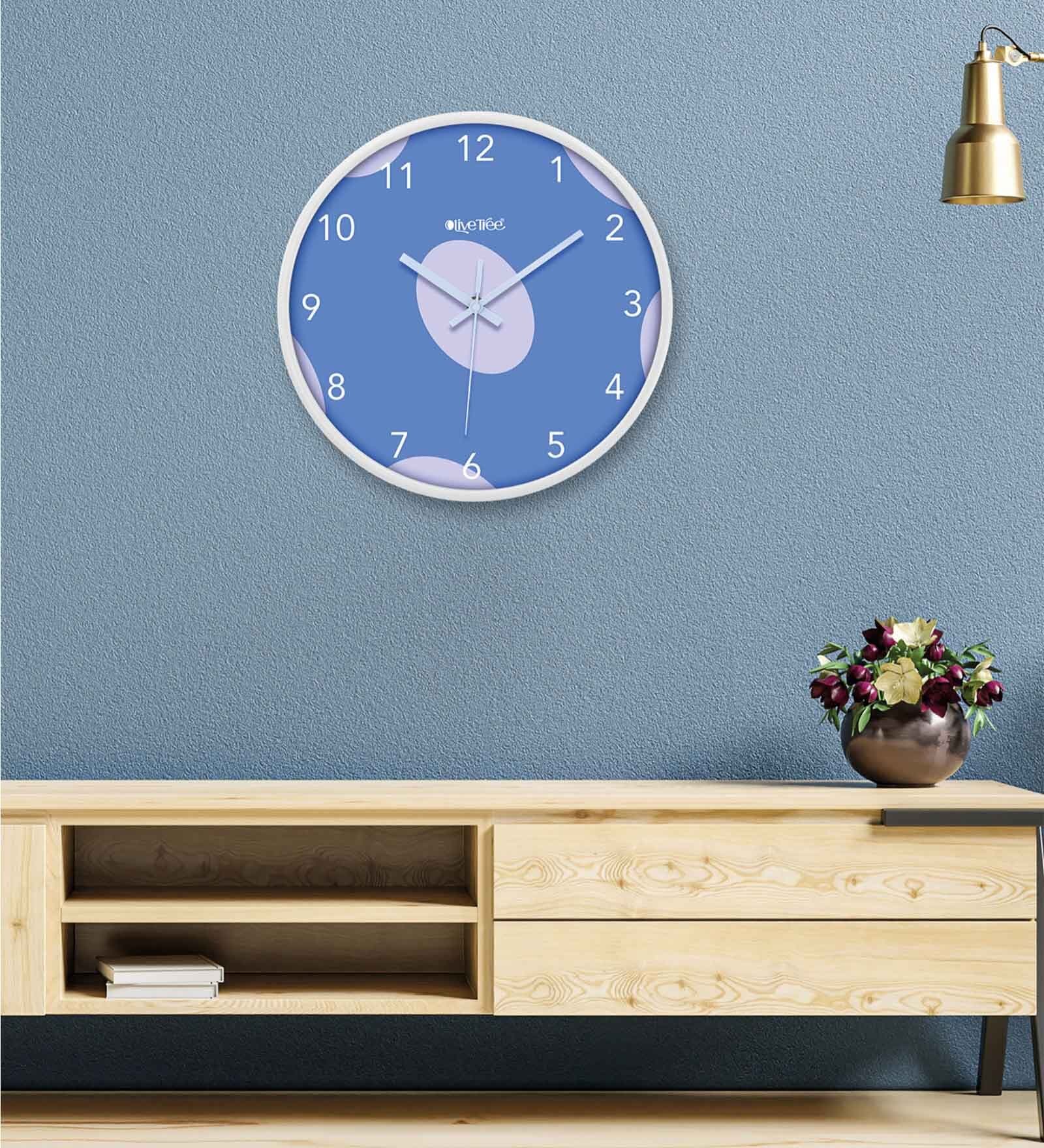 Jayden White ABS Plastic Wall Clock