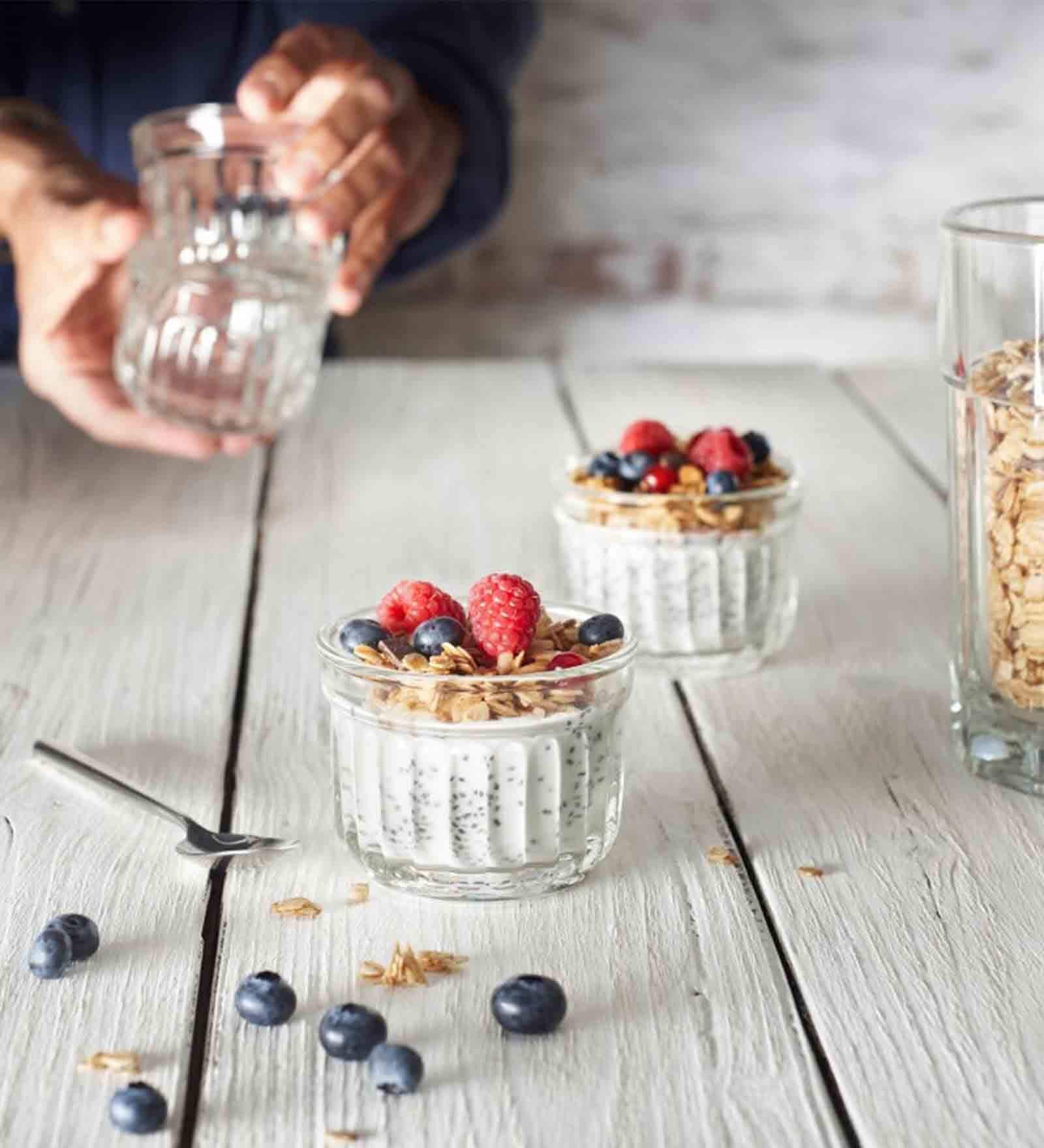Delice Transparent Glass ( Set of 6 ) Dessert Bowls