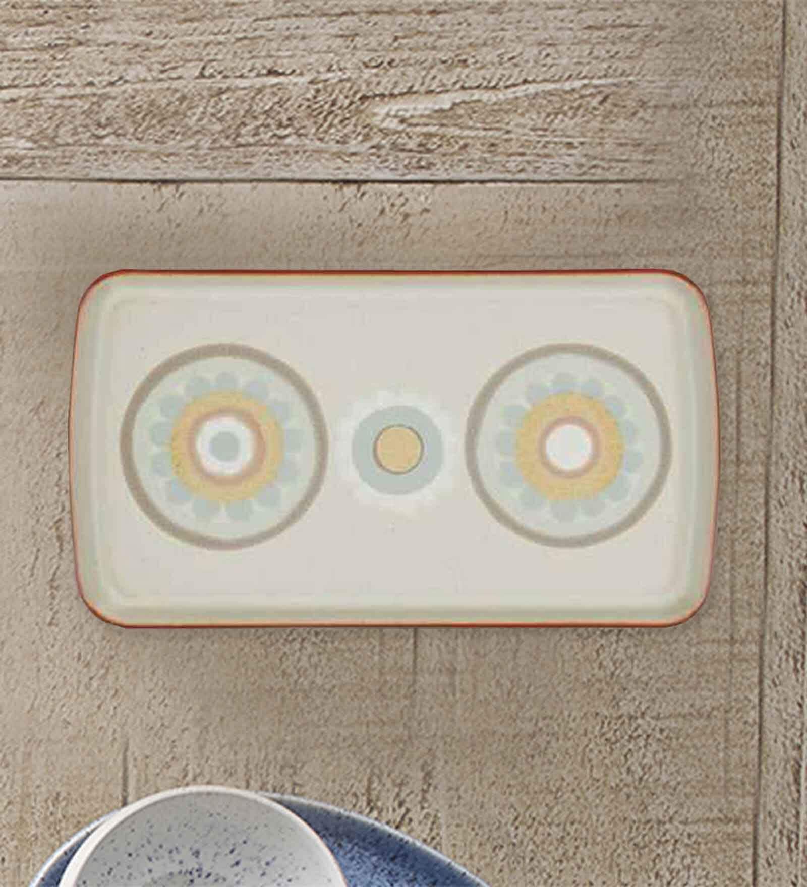 Denby Heritage Stoneware Appetizer Platter