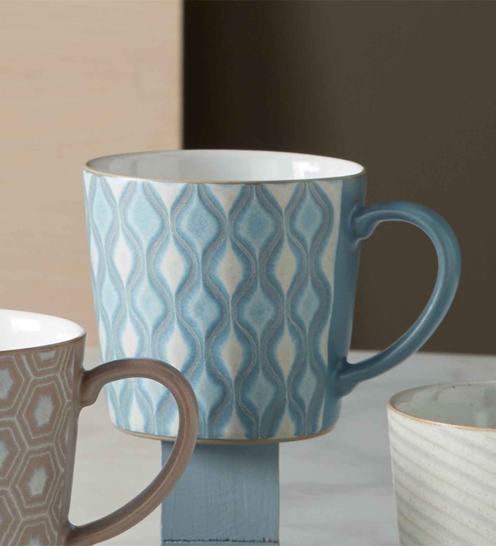 Denby Impression Blue 400Ml Stoneware  Coffee Mug