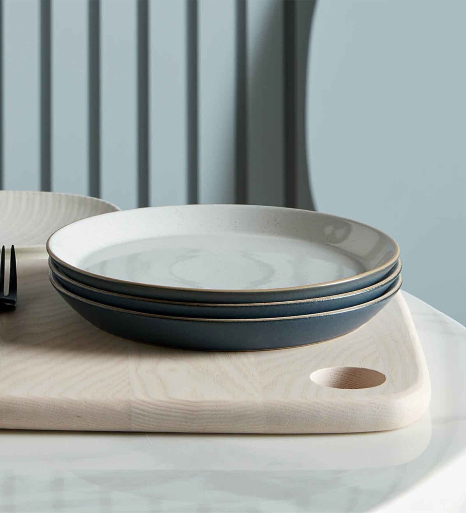 Denby Impression  Charcoal  Stoneware  1 Pc Dinner Plate