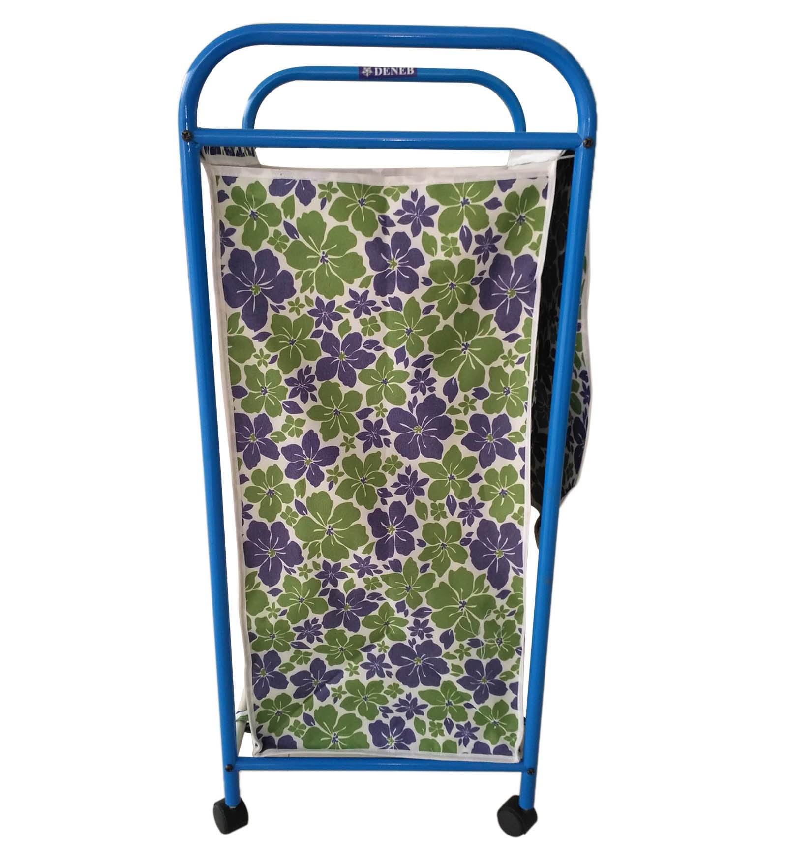 Deneb Polyester 20 L Brown Laundry Trolley