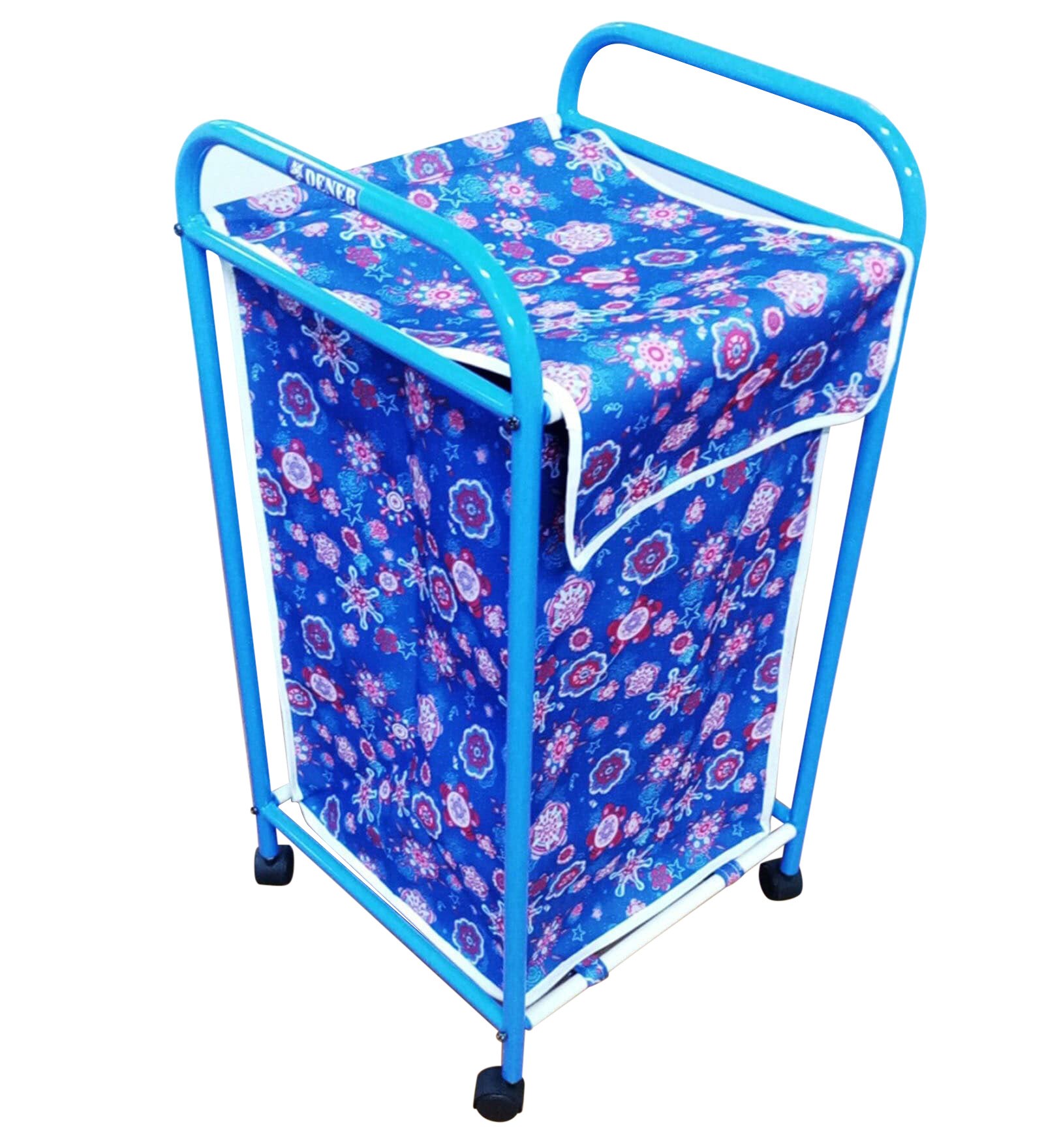 Deneb Steel 20 L Medium Dual Laundry Trolley (Colour & Design may vary)