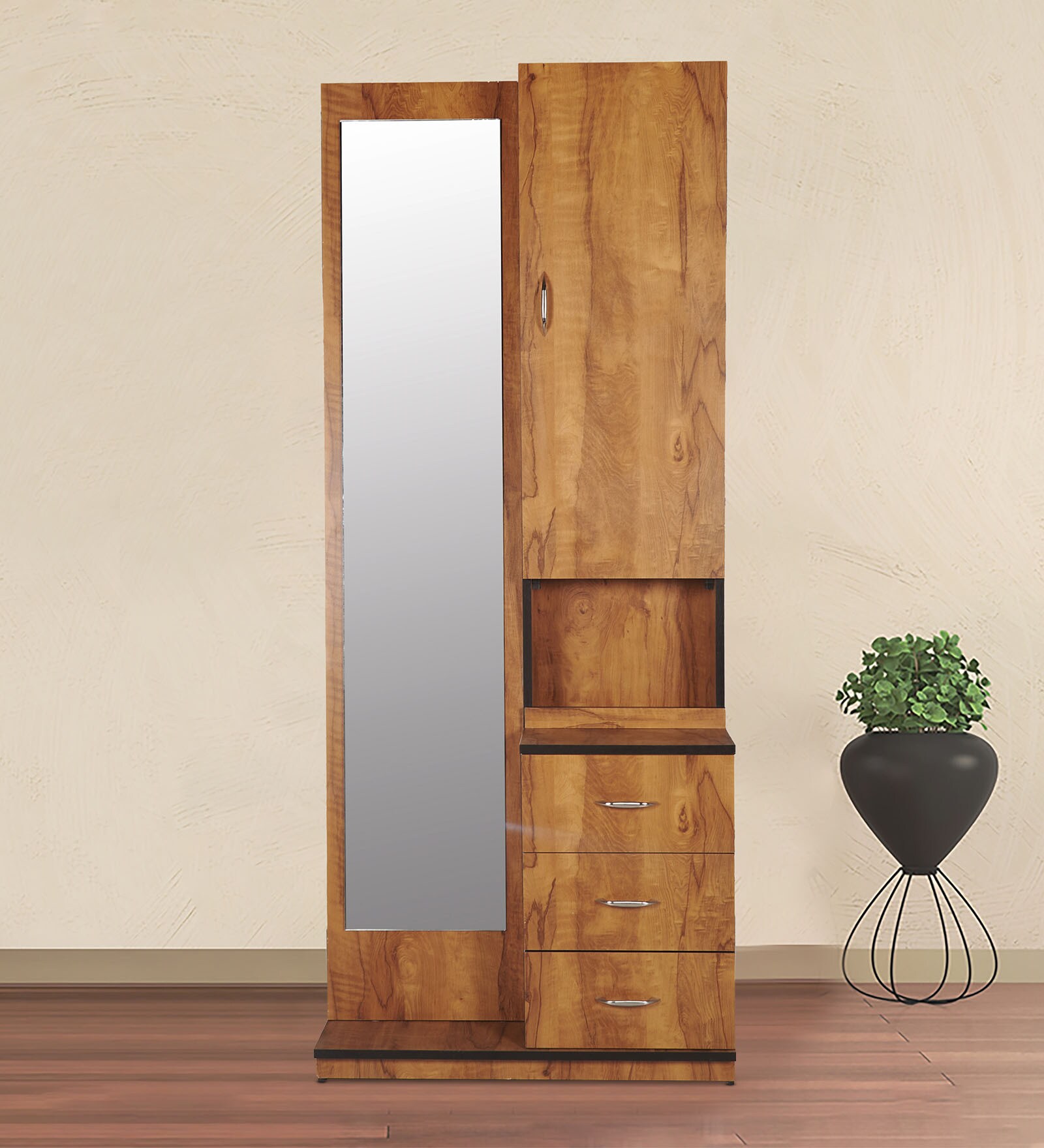 Deoxy Dressing Unit in Teak Colour