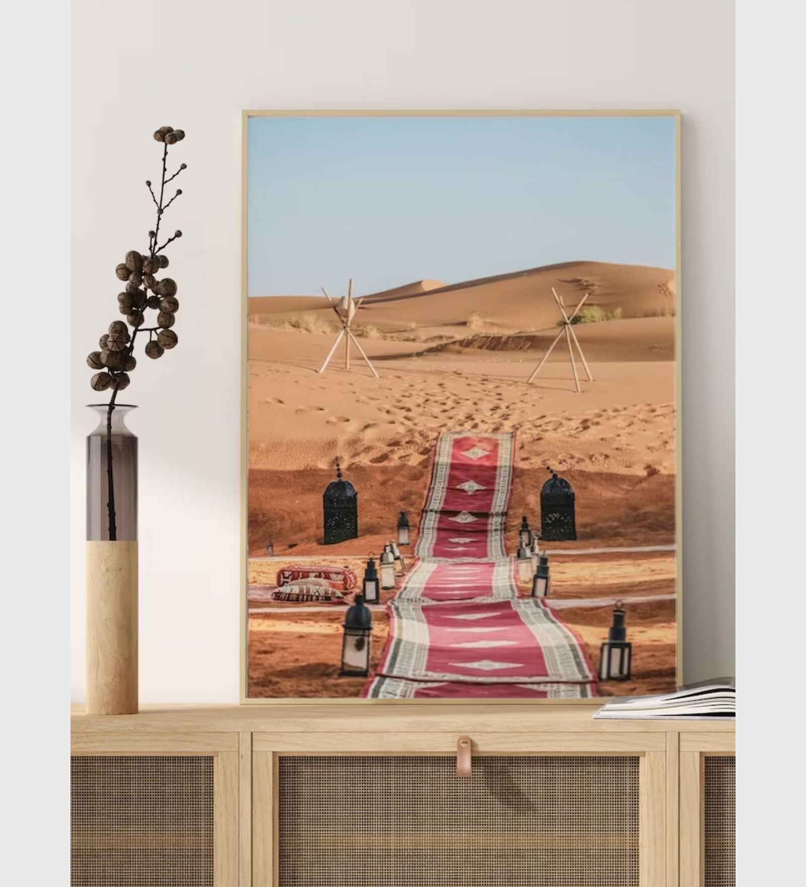 desert camp Moroccan desert